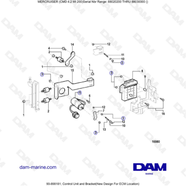 MERCRUISER CMD 4.2 MI 200 -...