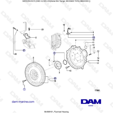 MERCRUISER CMD 4.2 MS 230 -...
