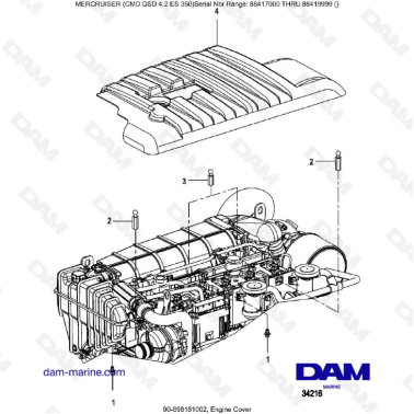 MERCRUISER CMD QSD 4.2 ES...