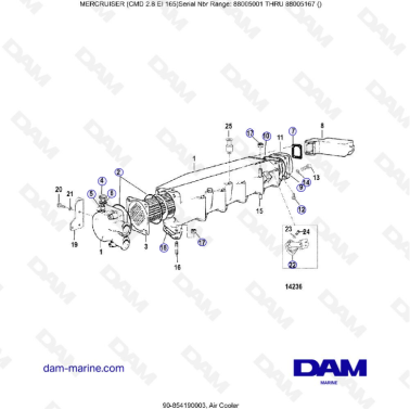 MERCRUISER CMD QSD 2.8 EI...