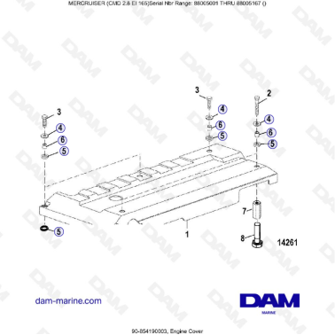 MERCRUISER CMD 2.8 EI 165 -...