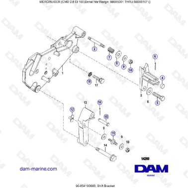 MERCRUISER CMD 2.8 EI 165 -...
