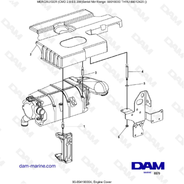 MERCRUISER CMD 2.8 EI 200 -...