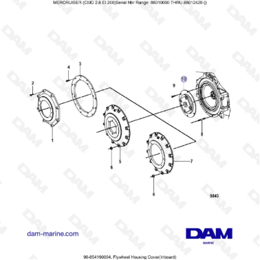 MERCRUISER CMD 2.8 ES 200 -...
