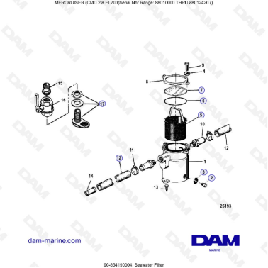 MERCRUISER CMD 2.8 ES 200 -...