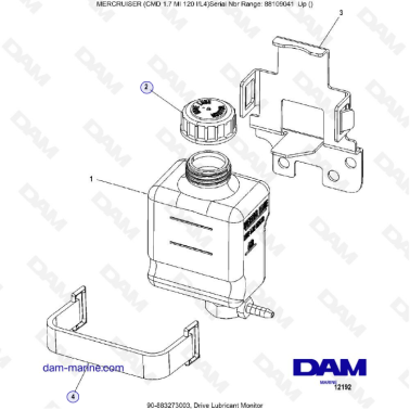 MERCRUISER CMD 1.7L MI 120...