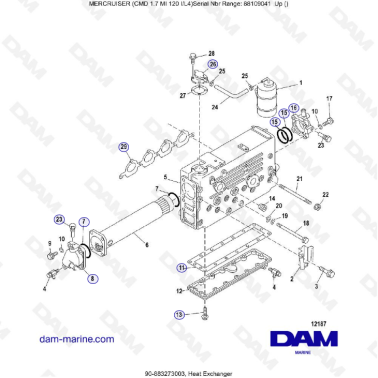 MERCRUISER CMD 1.7L MI 120...