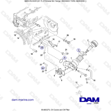 MERCRUISER D1.7L DTI -...