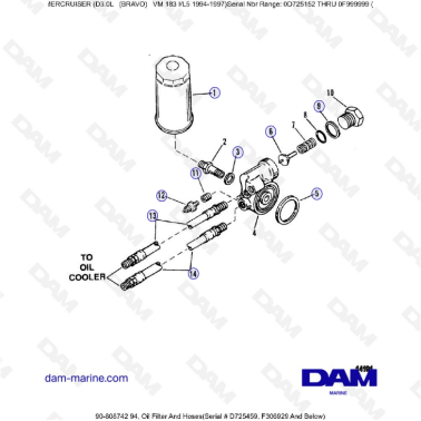 MERCRUISER D3.0L - Oil...