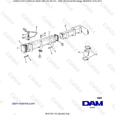 MERCRUISER D183 TURBO AC -...
