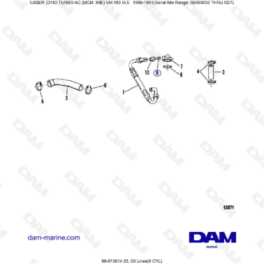 MERCRUISER D183 TURBO AC -...