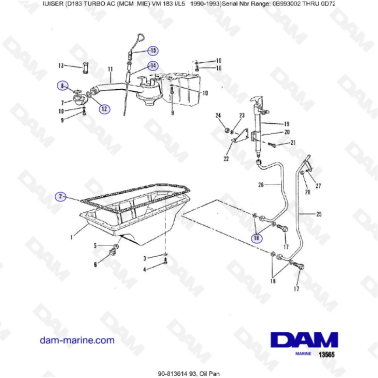 MERCRUISER D183 TURBO AC -...
