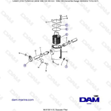 MERCRUISER D183 TURBO AC -...