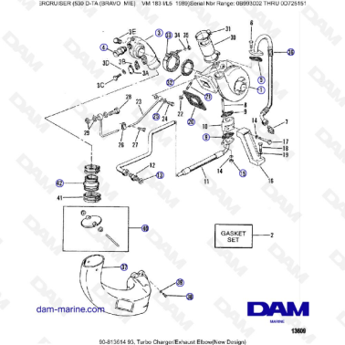 MERCRUISER 530D-TA - Turbo