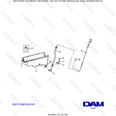 Mercruiser 7.3L NAV 444 -...