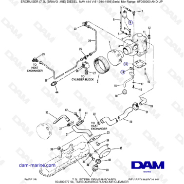 Mercruiser 7.3L NAV 444 -...