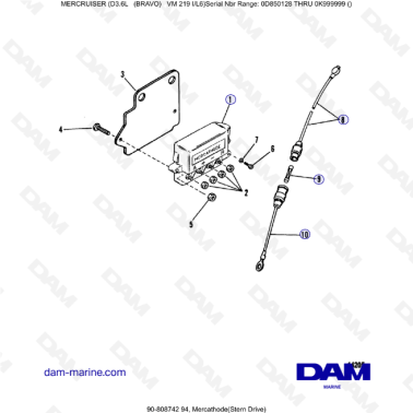 Mercruiser D3.6L (BRAVO) -...