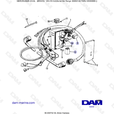 Mercruiser D3.6L (BRAVO) -...