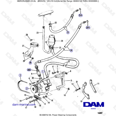 Mercruiser D3.6L (BRAVO) -...