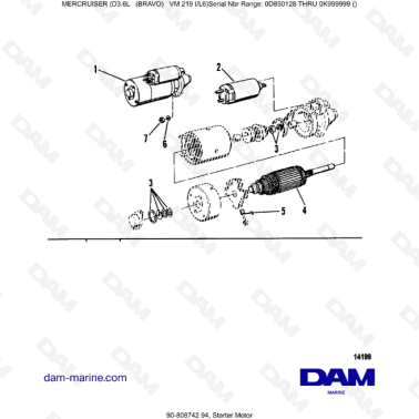 Mercruiser D3.6L (BRAVO) -...
