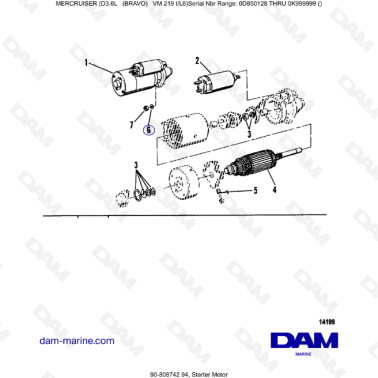 Mercruiser D3.6L (BRAVO) -...