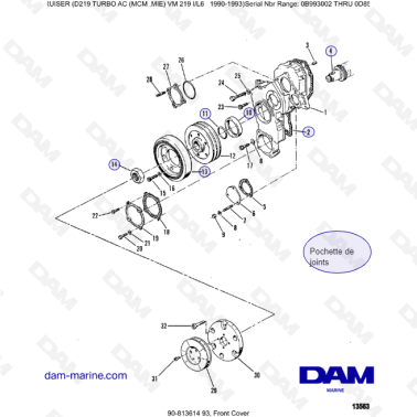 Mercruiser D219 TURBO AC -...