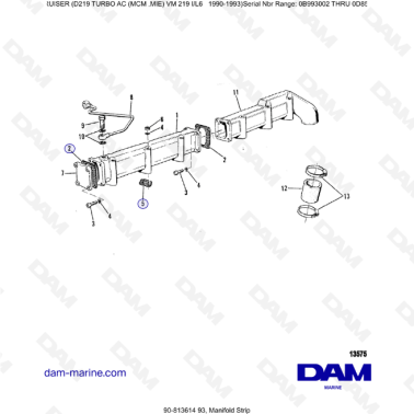 Mercruiser D219 TURBO AC -...