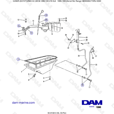 Mercruiser D219 TURBO AC -...