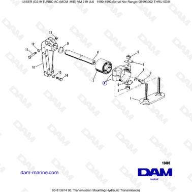 Mercruiser D219 TURBO AC -...