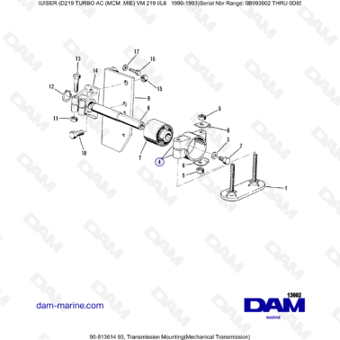 Mercruiser D219 TURBO AC -...