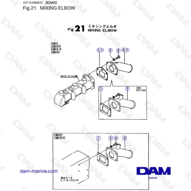 Yanmar 3GM30/3GM30F -...