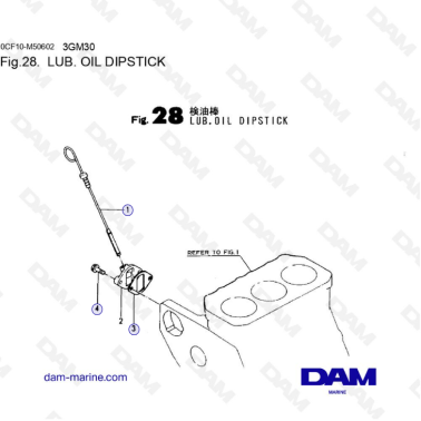 Yanmar 3GM30/3GM30F -...