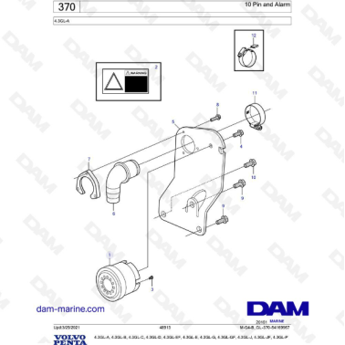 Volvo Penta 4.3L GL - 10...