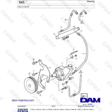 Volvo Penta 4.3L GL -...