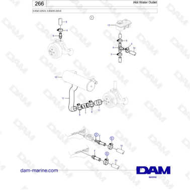 Volvo Penta 5.0L GI - Hot...