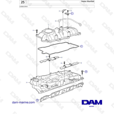 Volvo Penta 5.0L GXI -...