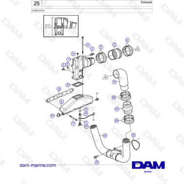 Volvo Penta 5.0L GXI -...