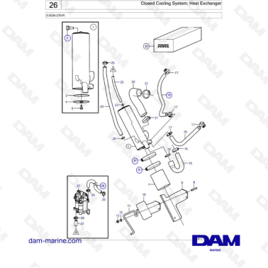 Volvo Penta 5.0L GXI -...