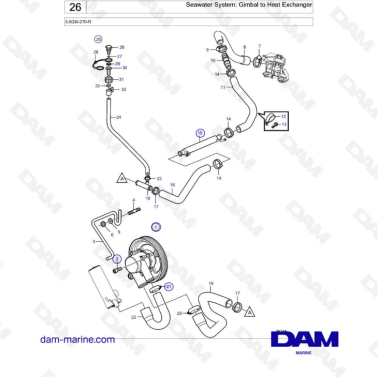 Volvo Penta 5.0L GXI -...