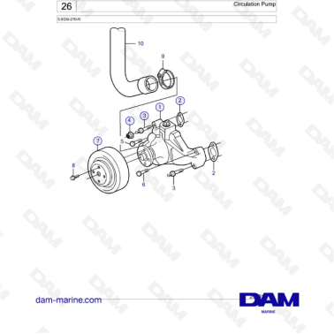 Volvo Penta 5.0L GXI -...