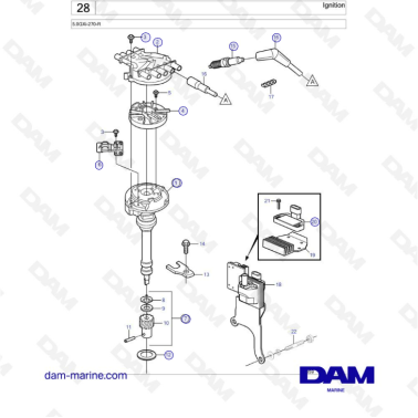 Volvo Penta 5.0L GXI - Ignition