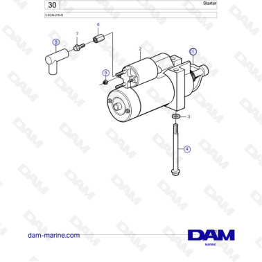 Volvo Penta 5.0L GXI -...
