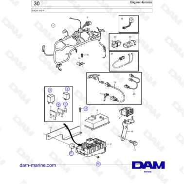 Volvo Penta 5.0L GXI -...