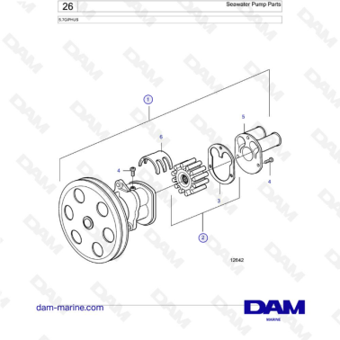 Volvo Penta 5.7L GI -...