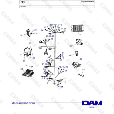 Volvo Penta 5.7L GI - Alternator