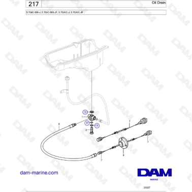 Volvo Penta 5.7L GXI -...