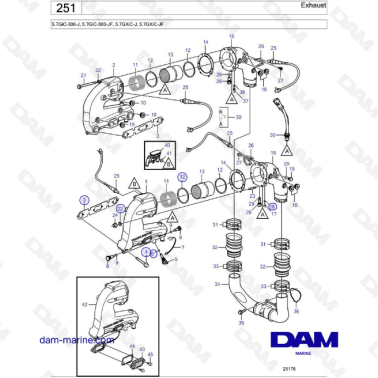 Volvo Penta 5.7L GXI - Escape