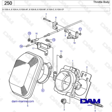Volvo Penta 8.1L GXI -...