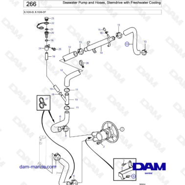 Volvo Penta 8.1L GXI -...