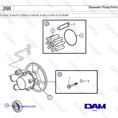 Volvo Penta 8.1L GXI -...